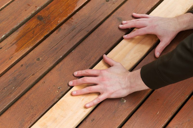 Deck Tile Repair