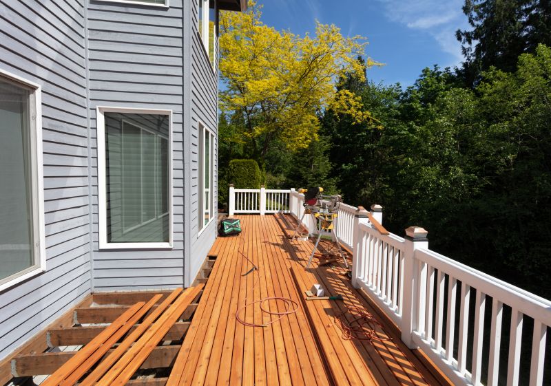 Deck Tile Repair