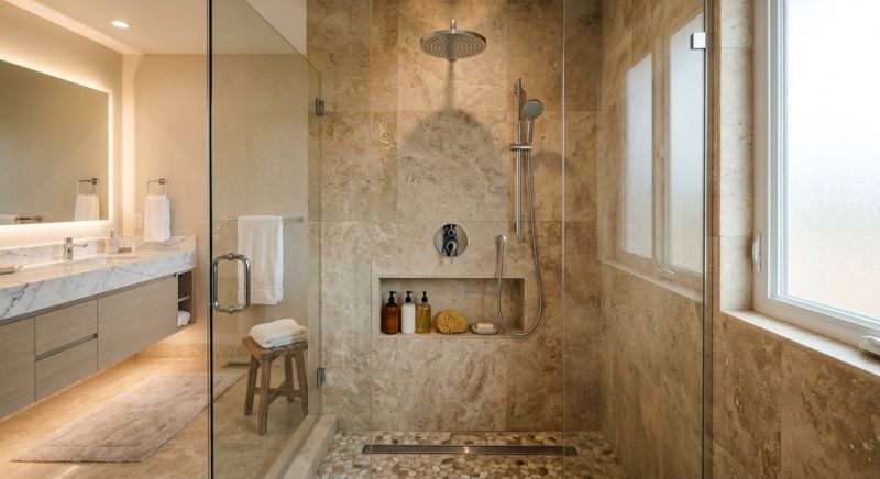 Granite Shower Installation in Nashua, NH